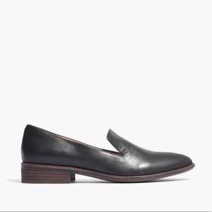 Classic Black Leather Women's Loafer